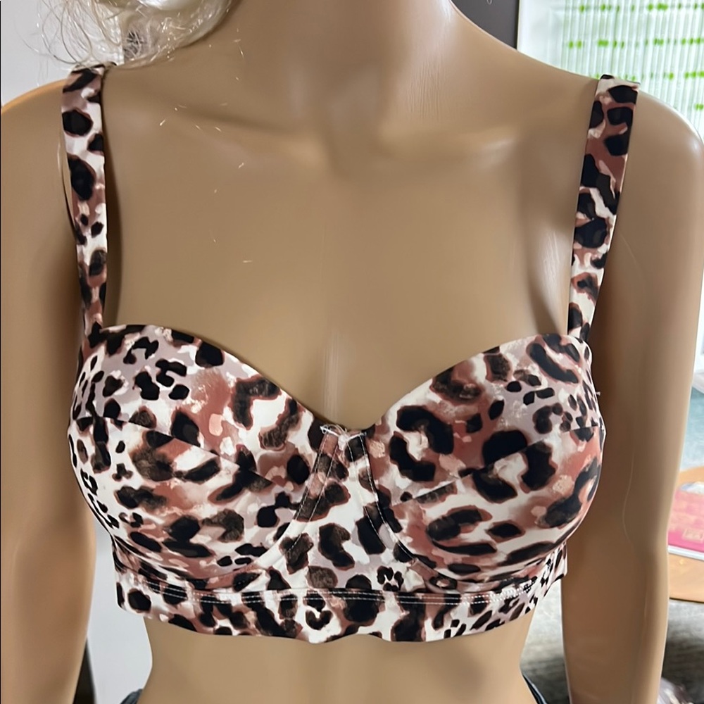 Time And Tru Animal Print Women's Bra size M (8/10)